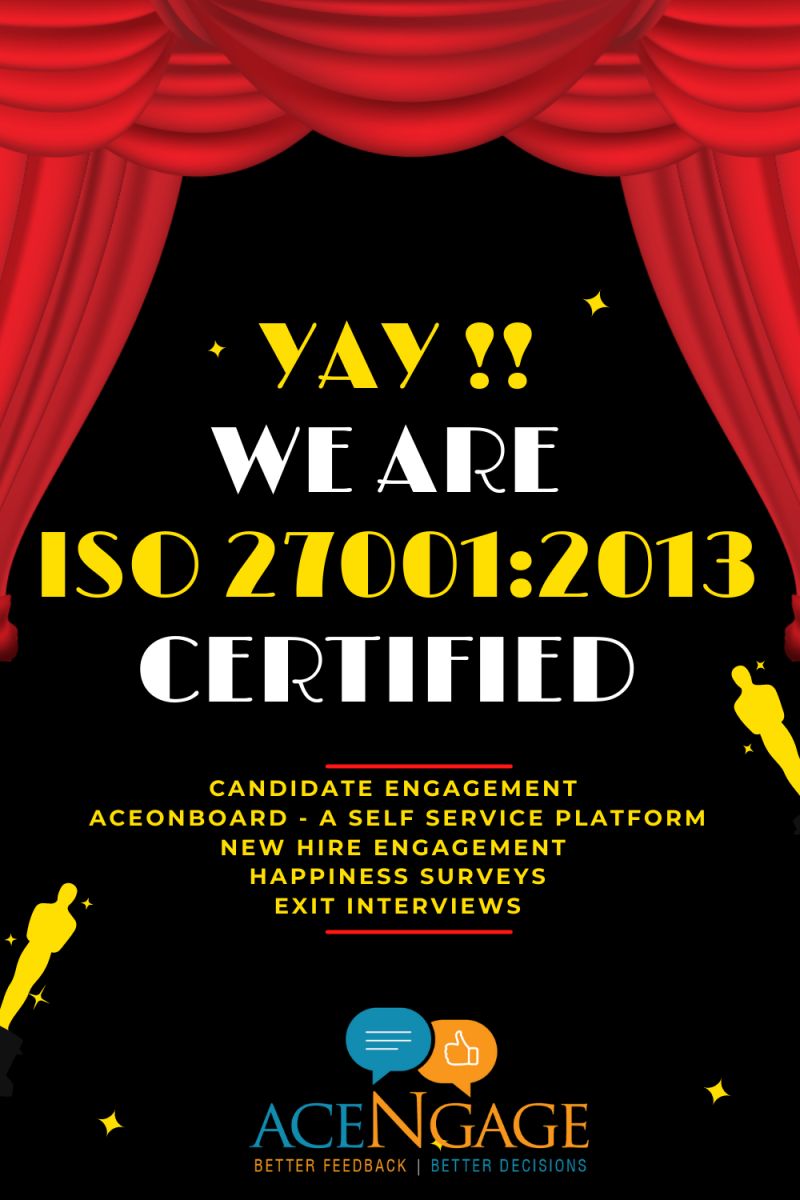 yay we are iso certified